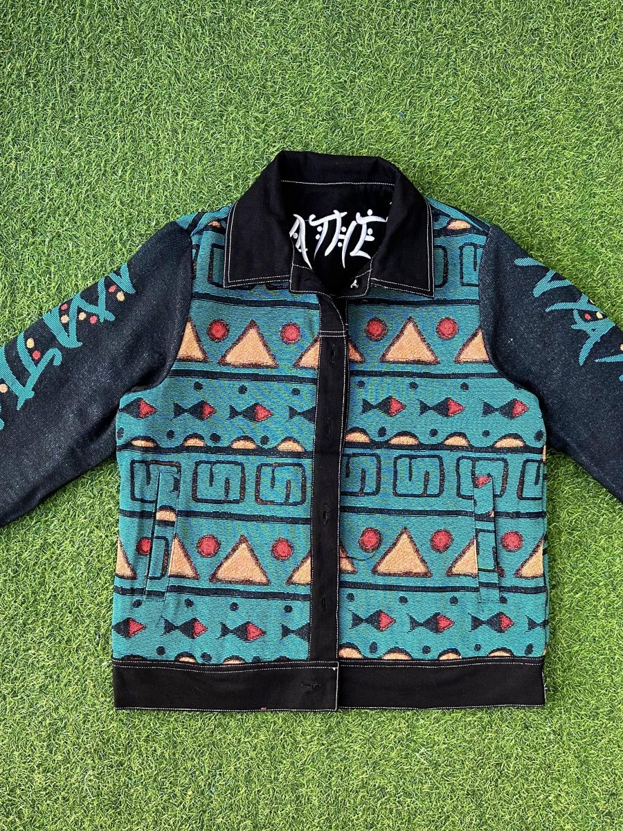 Nyathera Duality Jacket Tapestry Side front