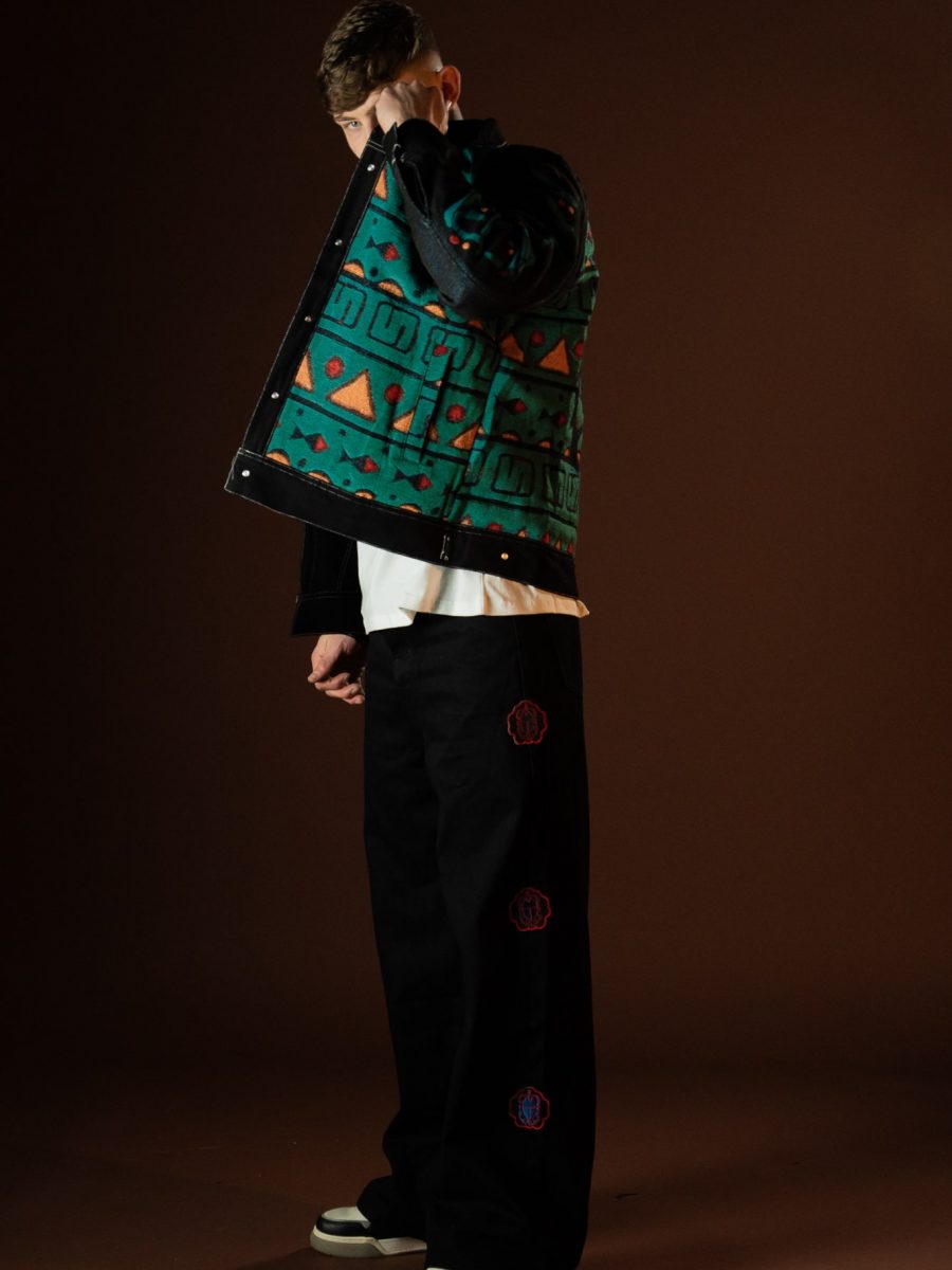 Nyathera Duality Black Pants Side