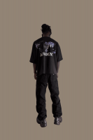 Black Mesh T-shirt ( Nyathera - Alignment Collection)