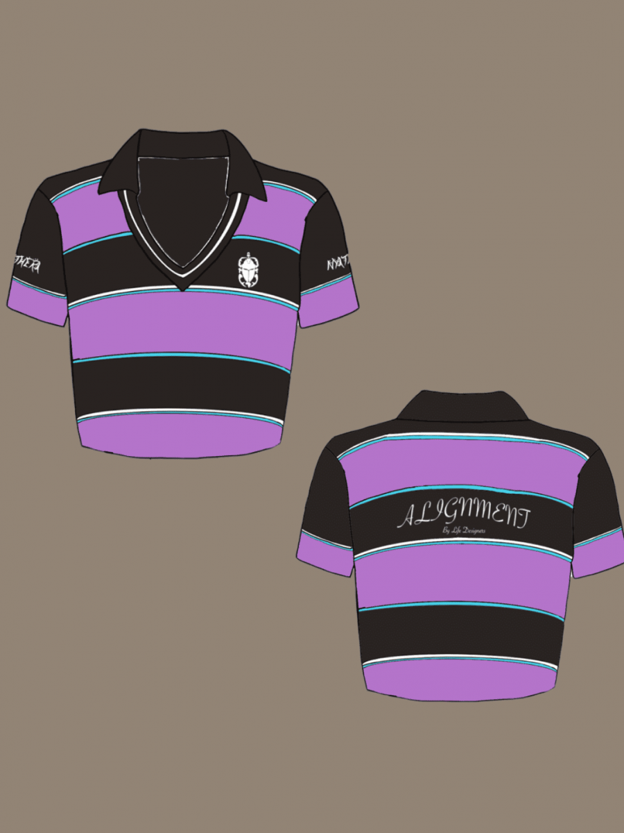 Polo Crop Top (Nyathera - Alignment Collection)